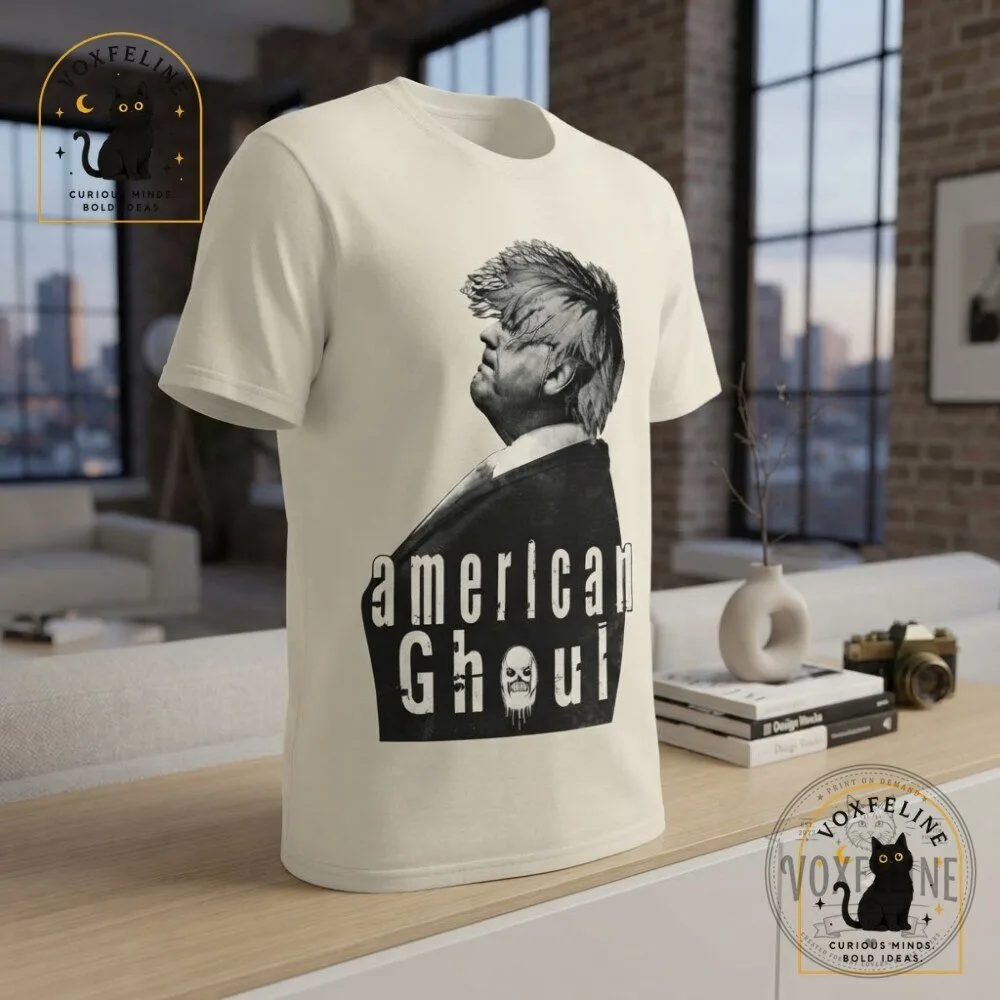 American Ghoul T-Shirt Tokyo Ghoul-Inspired Trump Graphic Tee 10 American Ghoul T-Shirt Tokyo Ghoul-Inspired Trump Graphic Tee