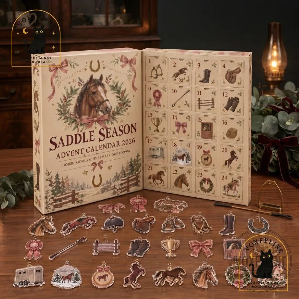 Saddle Season Equestrian Advent Calendar 2026 Horse Riding Christmas Countdown 13 Saddle Season Equestrian Advent Calendar 2026 Horse Riding Christmas Countdown