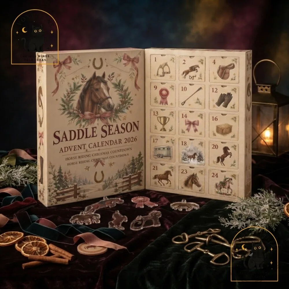 Saddle Season Equestrian Advent Calendar 2026 Horse Riding Christmas Countdown 17 Saddle Season Equestrian Advent Calendar 2026 Horse Riding Christmas Countdown