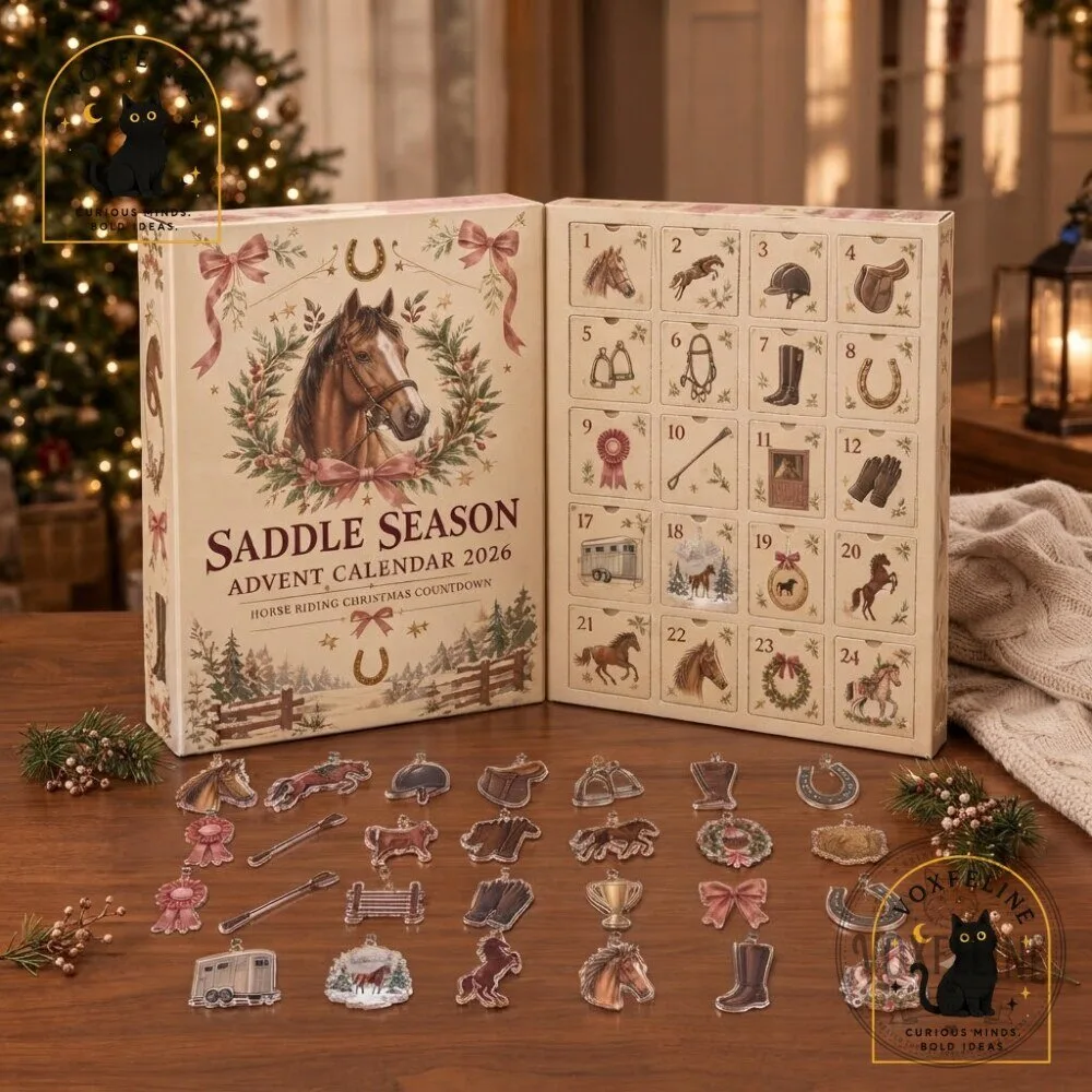 Saddle Season Equestrian Advent Calendar 2026 Horse Riding Christmas Countdown 18 Saddle Season Equestrian Advent Calendar 2026 Horse Riding Christmas Countdown