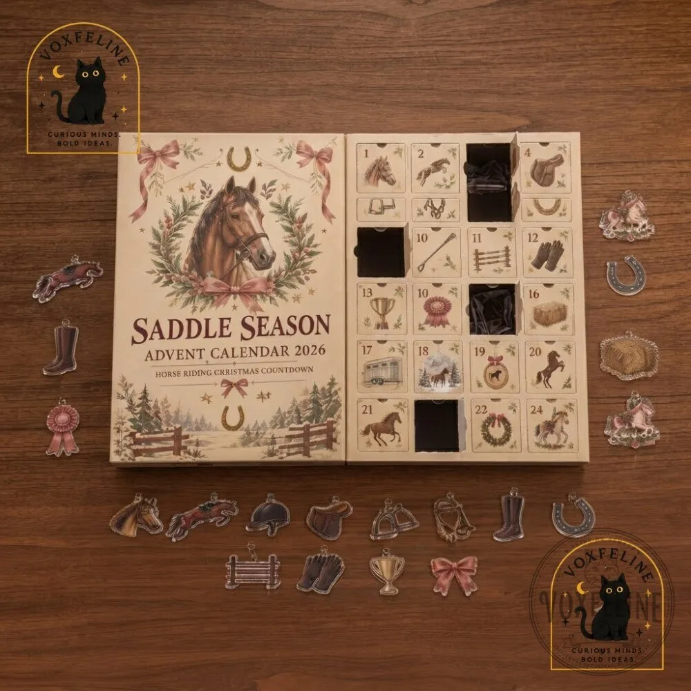 Saddle Season Equestrian Advent Calendar 2026 Horse Riding Christmas Countdown 20 Saddle Season Equestrian Advent Calendar 2026 Horse Riding Christmas Countdown