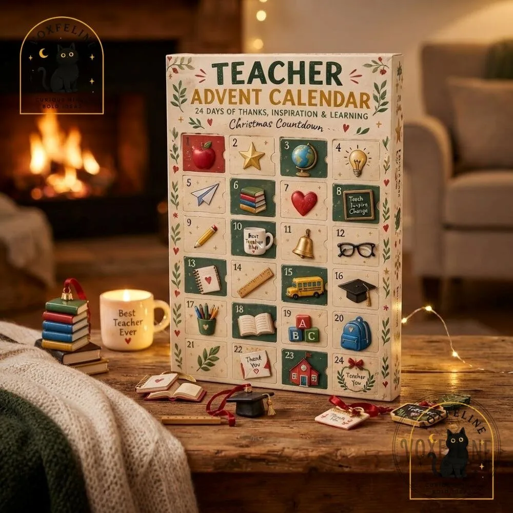 Teacher Advent Calendar 24 Days of Thanks, Inspiration & Learning Christmas Countdown 10 Teacher Advent Calendar 24 Days of Thanks, Inspiration & Learning Christmas Countdown