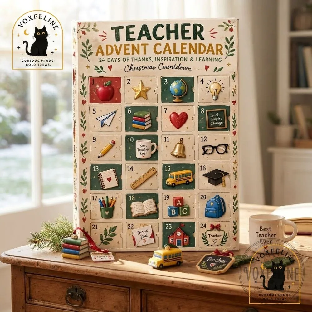 Teacher Advent Calendar 24 Days of Thanks, Inspiration & Learning Christmas Countdown 11 Teacher Advent Calendar 24 Days of Thanks, Inspiration & Learning Christmas Countdown