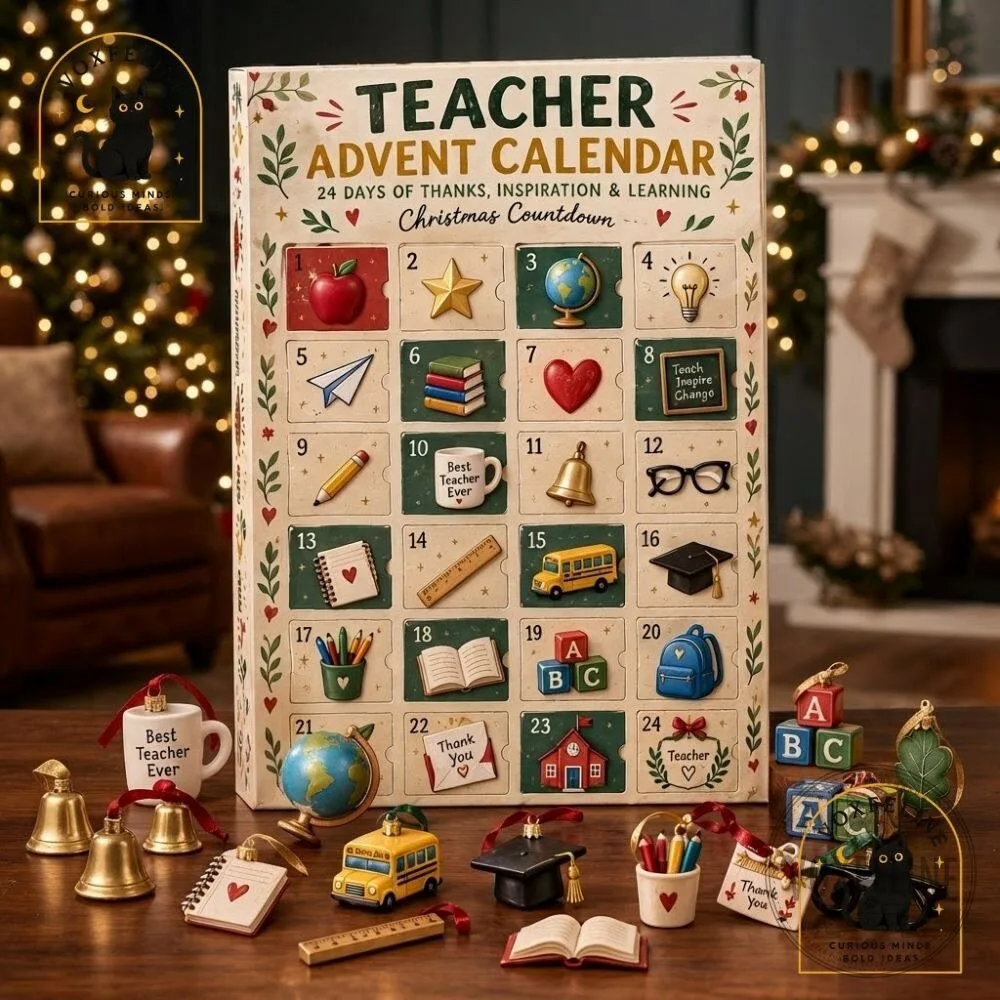 Teacher Advent Calendar 24 Days of Thanks, Inspiration & Learning Christmas Countdown 13 Teacher Advent Calendar 24 Days of Thanks, Inspiration & Learning Christmas Countdown