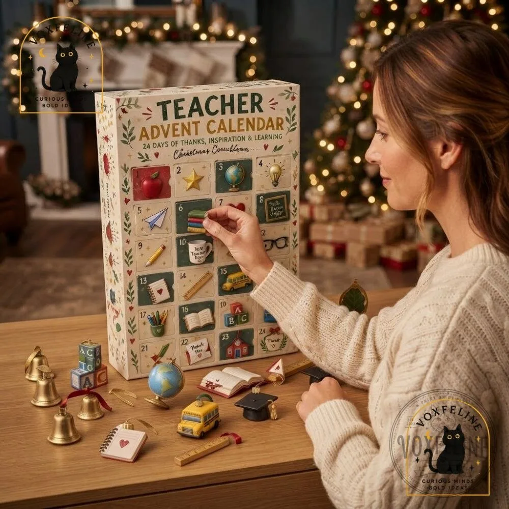 Teacher Advent Calendar 24 Days of Thanks, Inspiration & Learning Christmas Countdown 15 Teacher Advent Calendar 24 Days of Thanks, Inspiration & Learning Christmas Countdown