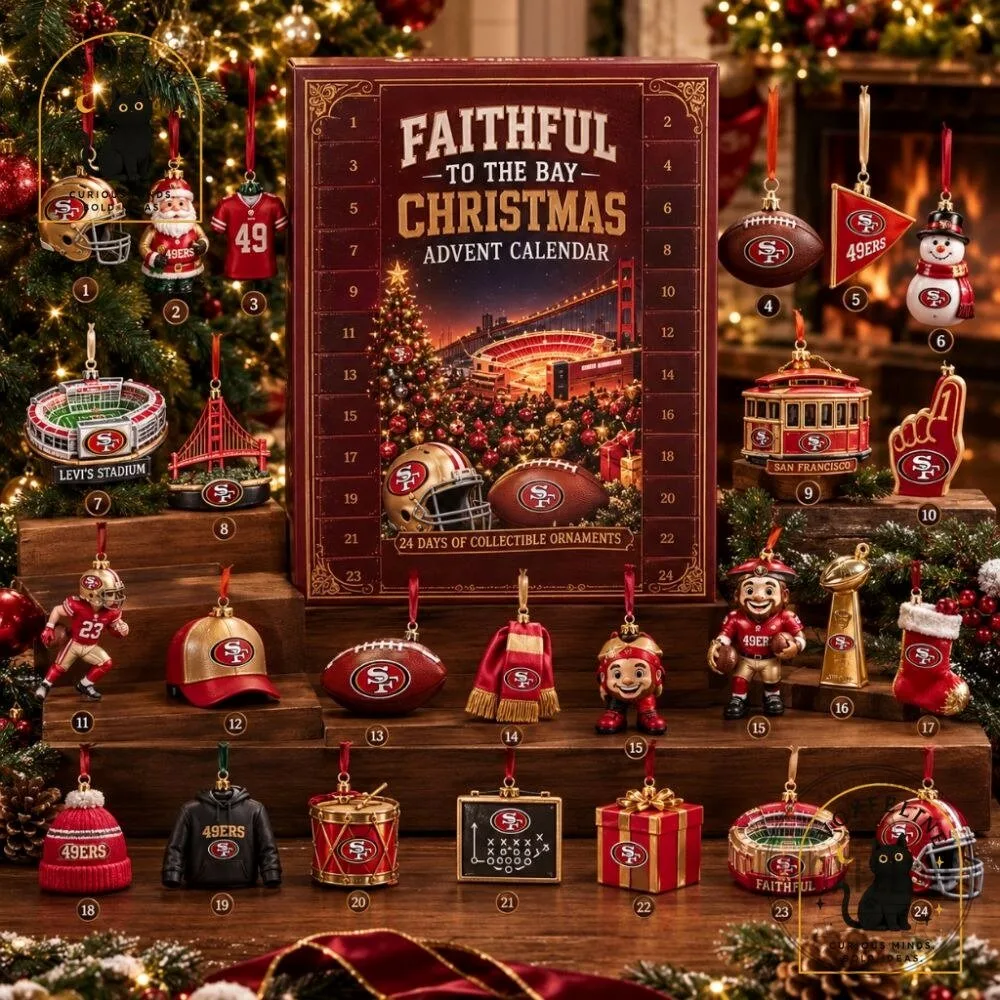 Faithful Christmas to the Bay 49ers Advent Calendar San Francisco 49ers Christmas Countdown 9 Faithful Christmas to the Bay 49ers Advent Calendar San Francisco 49ers Christmas Countdown