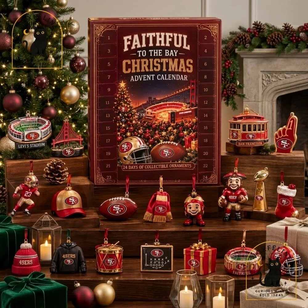 Faithful Christmas to the Bay 49ers Advent Calendar San Francisco 49ers Christmas Countdown 10 Faithful Christmas to the Bay 49ers Advent Calendar San Francisco 49ers Christmas Countdown