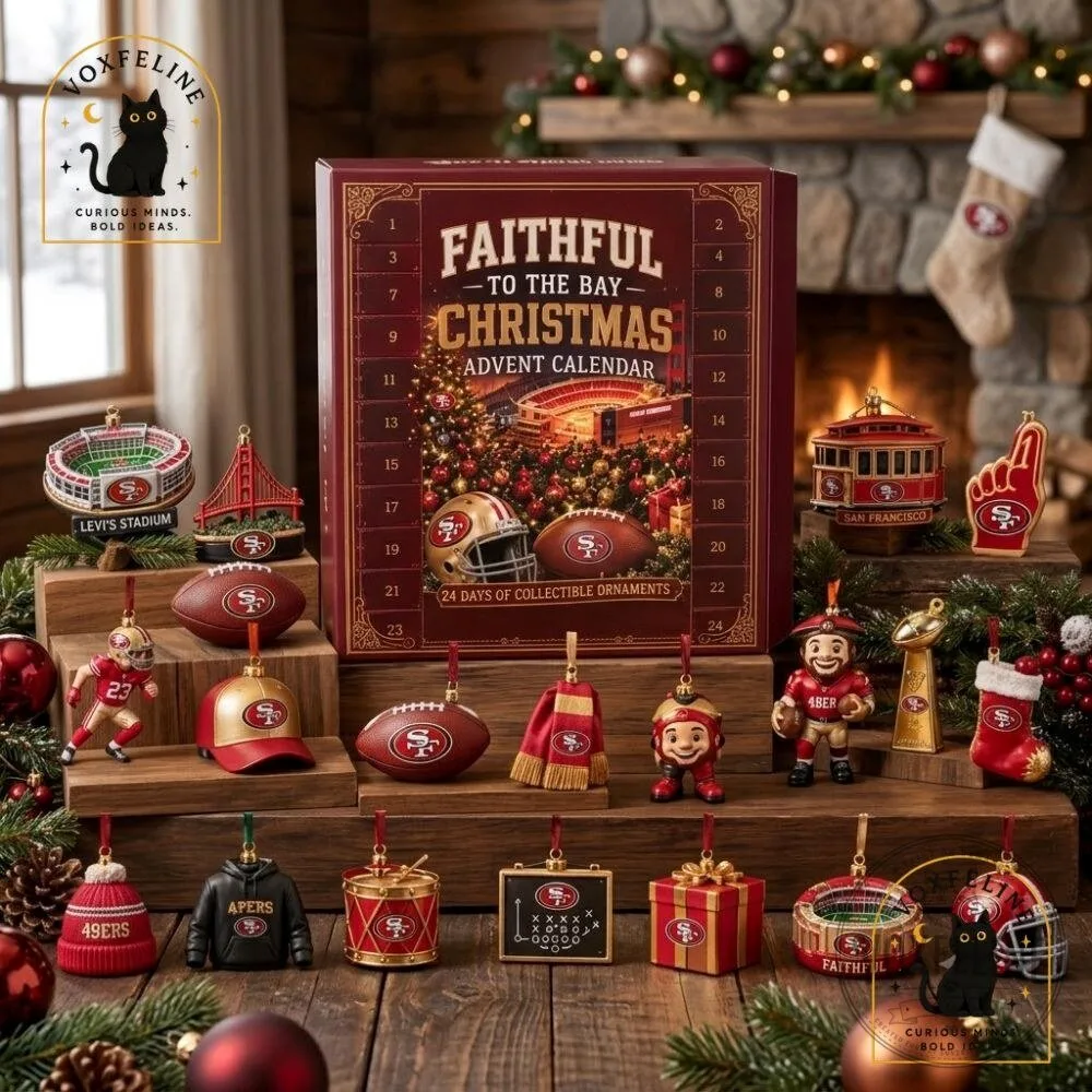 Faithful Christmas to the Bay 49ers Advent Calendar San Francisco 49ers Christmas Countdown 11 Faithful Christmas to the Bay 49ers Advent Calendar San Francisco 49ers Christmas Countdown