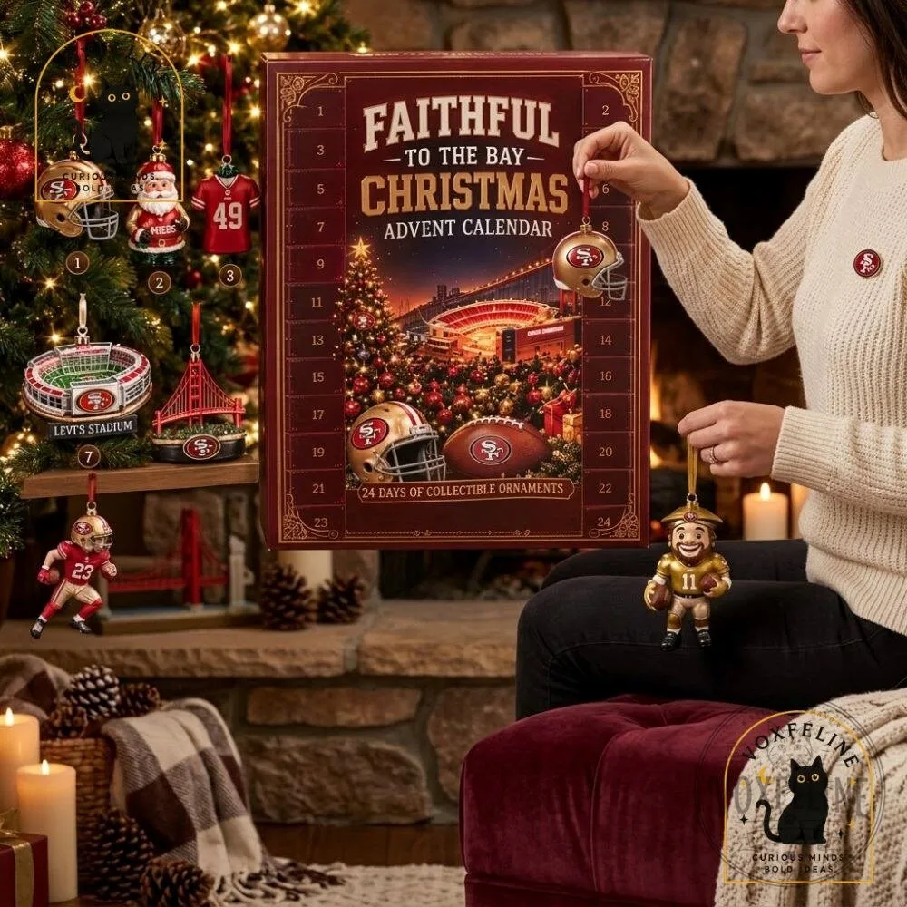 Faithful Christmas to the Bay 49ers Advent Calendar San Francisco 49ers Christmas Countdown 12 Faithful Christmas to the Bay 49ers Advent Calendar San Francisco 49ers Christmas Countdown