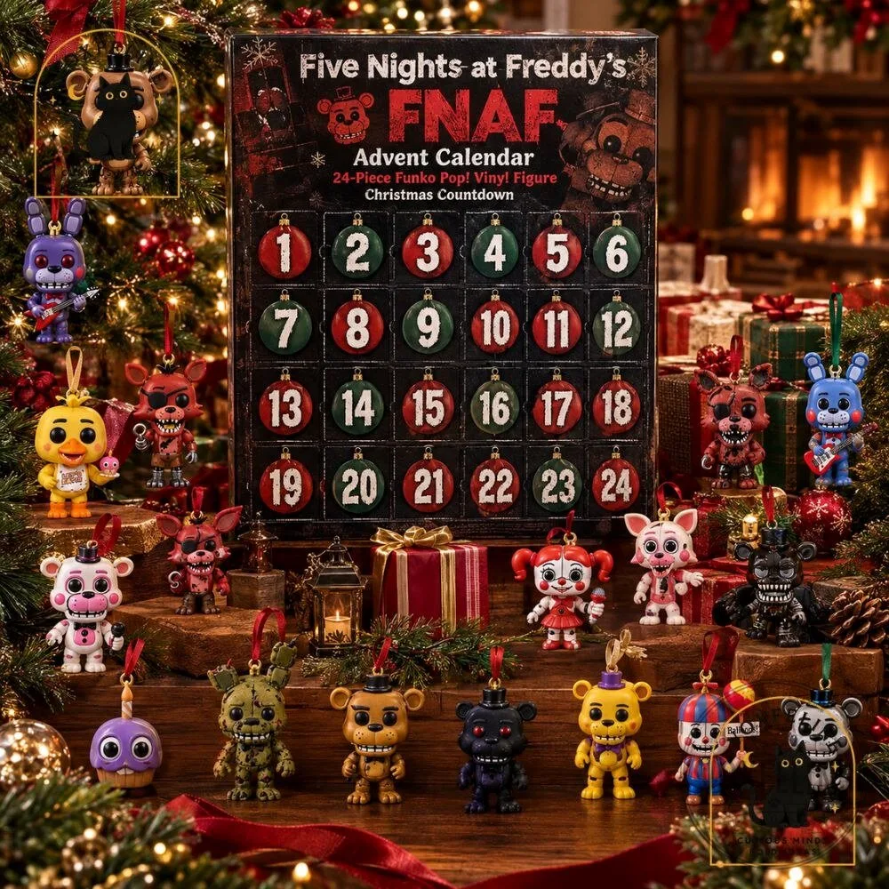 Five Nights at Freddy’s FNAF Advent Calendar 24-Piece Funko Pop! Vinyl Figure Christmas Countdown