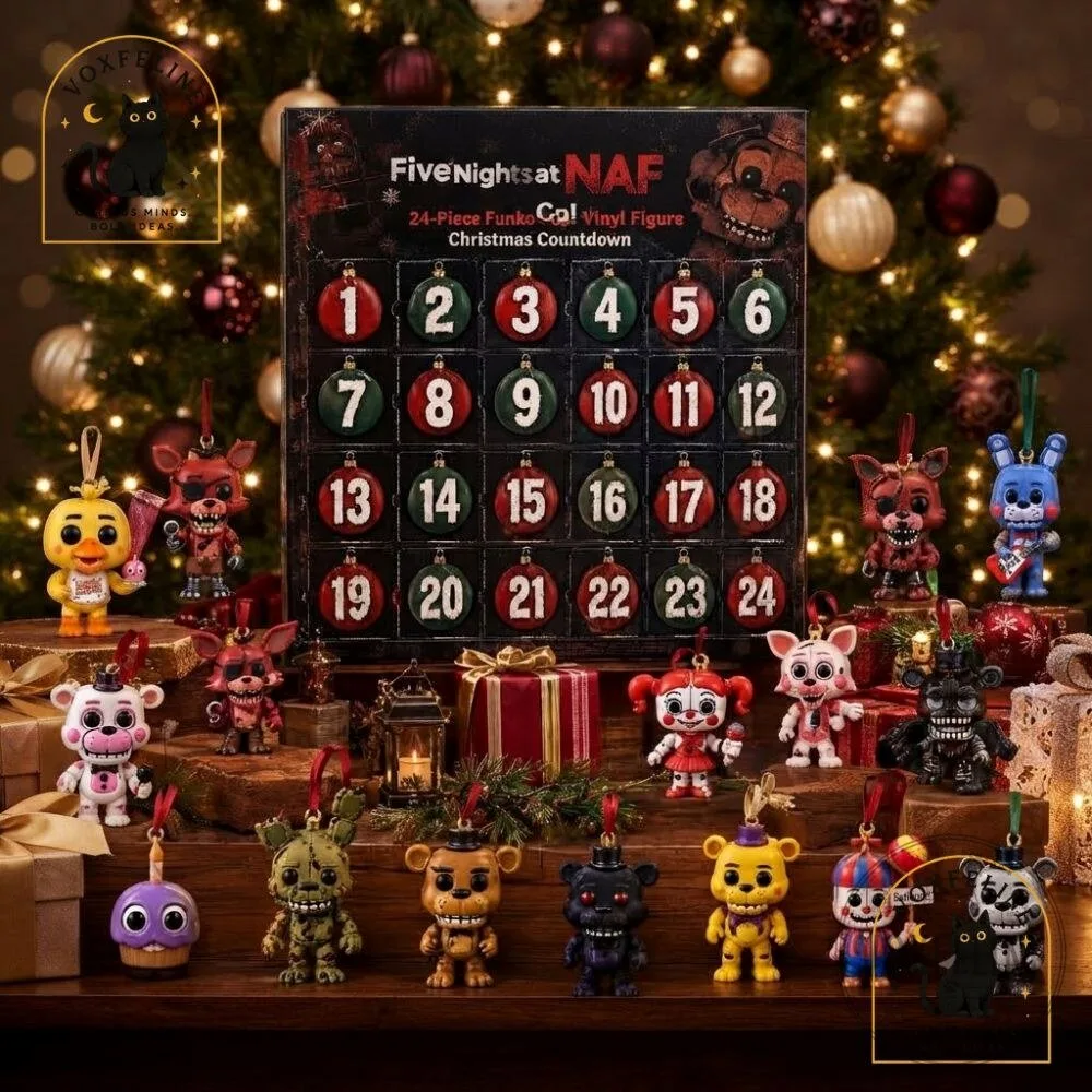 Five Nights at Freddy’s FNAF Advent Calendar 24-Piece Funko Pop! Vinyl Figure Christmas Countdown 11 Five Nights at Freddy’s FNAF Advent Calendar 24-Piece Funko Pop! Vinyl Figure Christmas Countdown