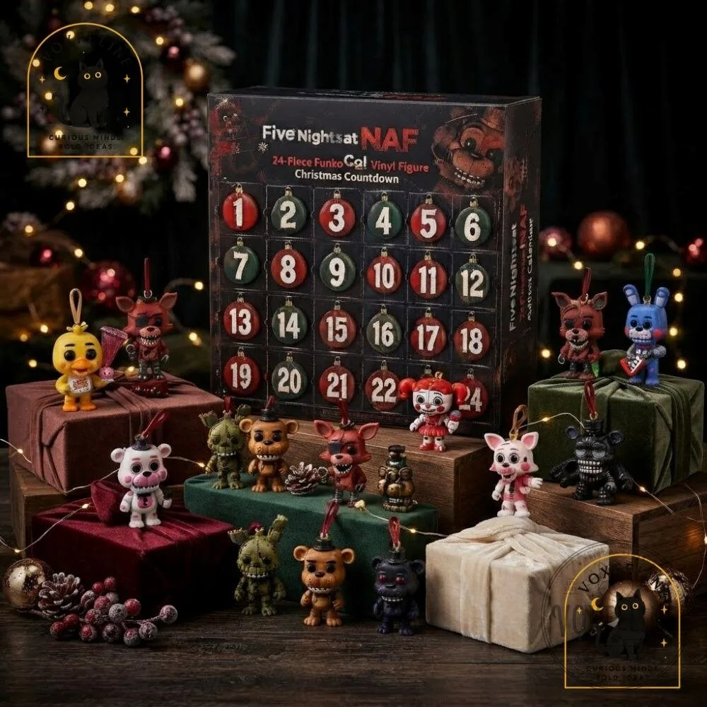 Five Nights at Freddy’s FNAF Advent Calendar 24-Piece Funko Pop! Vinyl Figure Christmas Countdown 12 Five Nights at Freddy’s FNAF Advent Calendar 24-Piece Funko Pop! Vinyl Figure Christmas Countdown