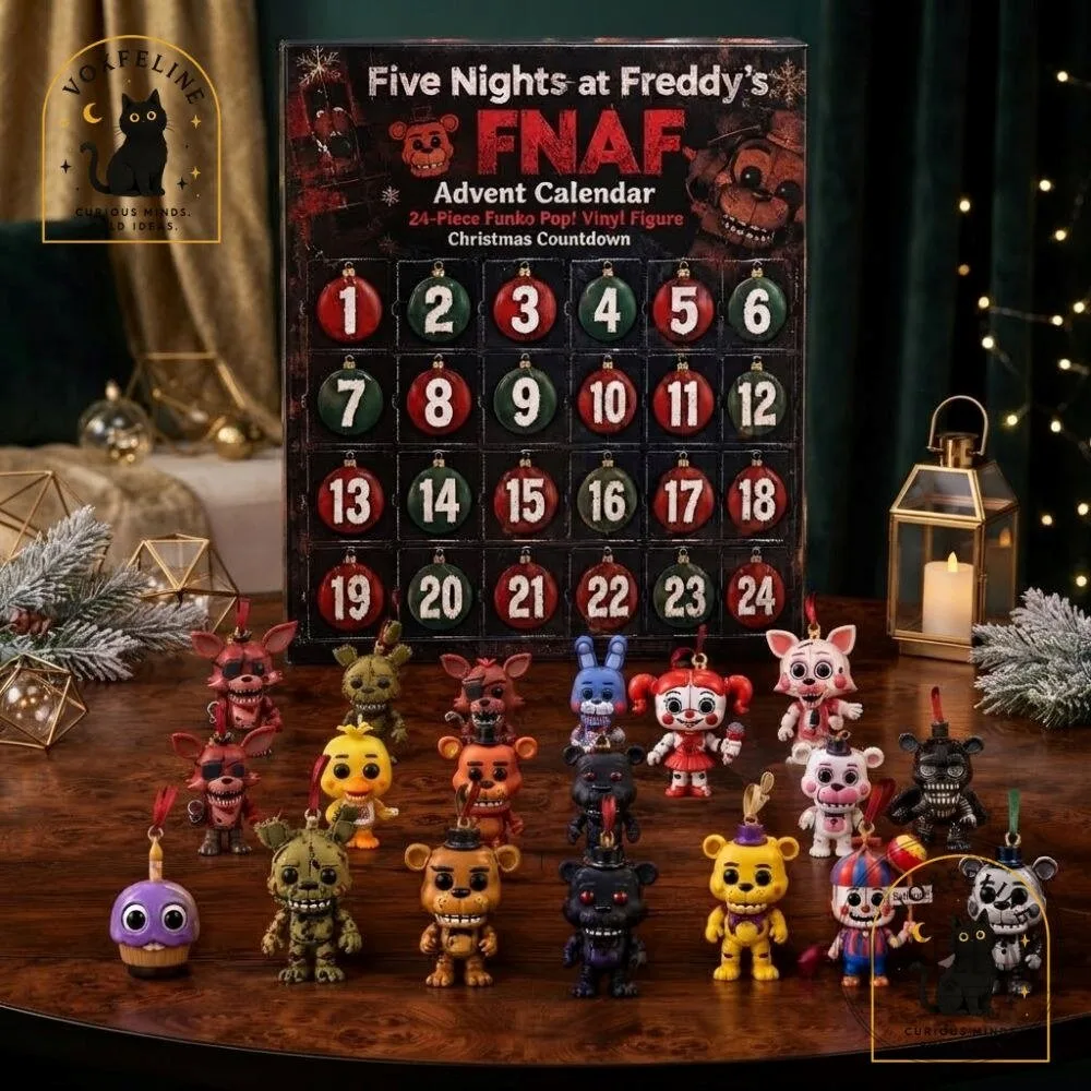 Five Nights at Freddy’s FNAF Advent Calendar 24-Piece Funko Pop! Vinyl Figure Christmas Countdown 16 Five Nights at Freddy’s FNAF Advent Calendar 24-Piece Funko Pop! Vinyl Figure Christmas Countdown