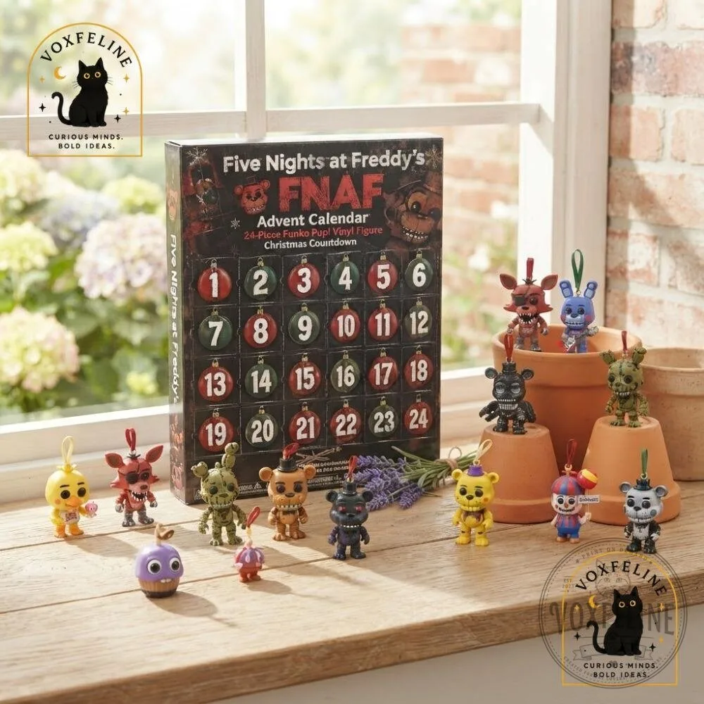 Five Nights at Freddy’s FNAF Advent Calendar 24-Piece Funko Pop! Vinyl Figure Christmas Countdown 19 Five Nights at Freddy’s FNAF Advent Calendar 24-Piece Funko Pop! Vinyl Figure Christmas Countdown