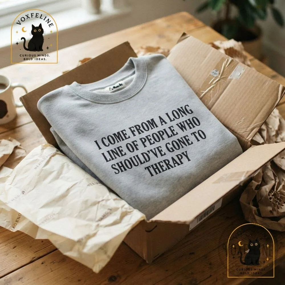 I Come From a Long Line of People Who Should’ve Gone to Therapy Sweatshirt 16 I Come From a Long Line of People Who Should’ve Gone to Therapy Sweatshirt