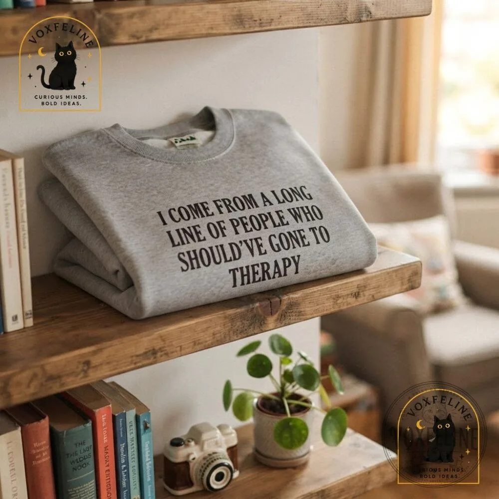 I Come From a Long Line of People Who Should’ve Gone to Therapy Sweatshirt 18 I Come From a Long Line of People Who Should’ve Gone to Therapy Sweatshirt