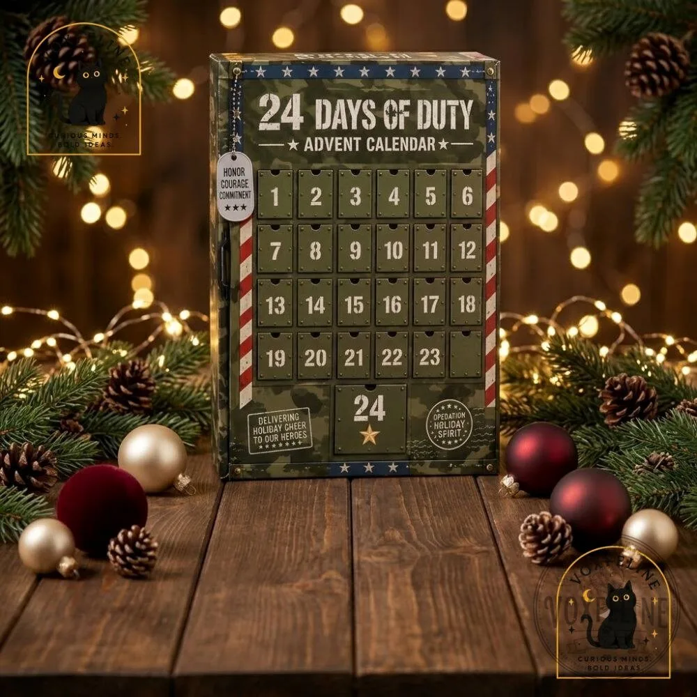 24 Days of Duty Advent Calendar Military-Themed Christmas Countdown Calendar 9 24 Days of Duty Advent Calendar Military-Themed Christmas Countdown Calendar