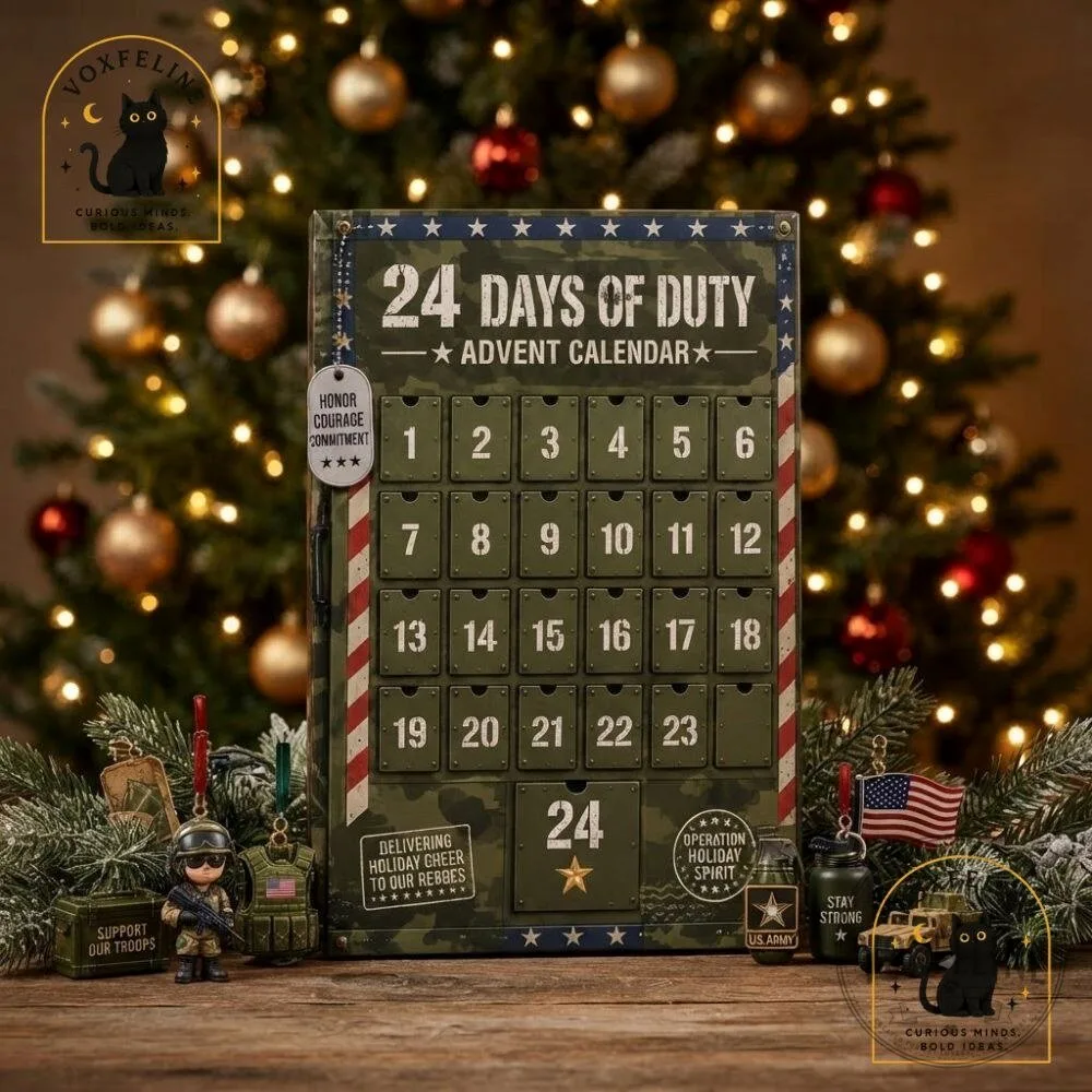 24 Days of Duty Advent Calendar Military-Themed Christmas Countdown Calendar 10 24 Days of Duty Advent Calendar Military-Themed Christmas Countdown Calendar