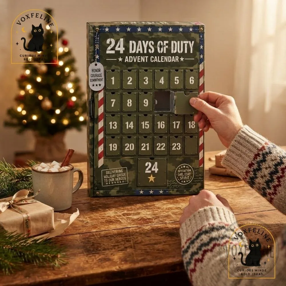 24 Days of Duty Advent Calendar Military-Themed Christmas Countdown Calendar 12 24 Days of Duty Advent Calendar Military-Themed Christmas Countdown Calendar