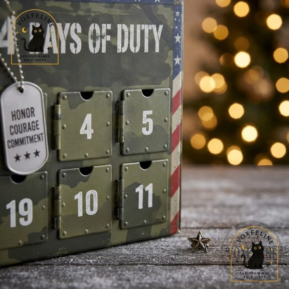 24 Days of Duty Advent Calendar Military-Themed Christmas Countdown Calendar 13 24 Days of Duty Advent Calendar Military-Themed Christmas Countdown Calendar