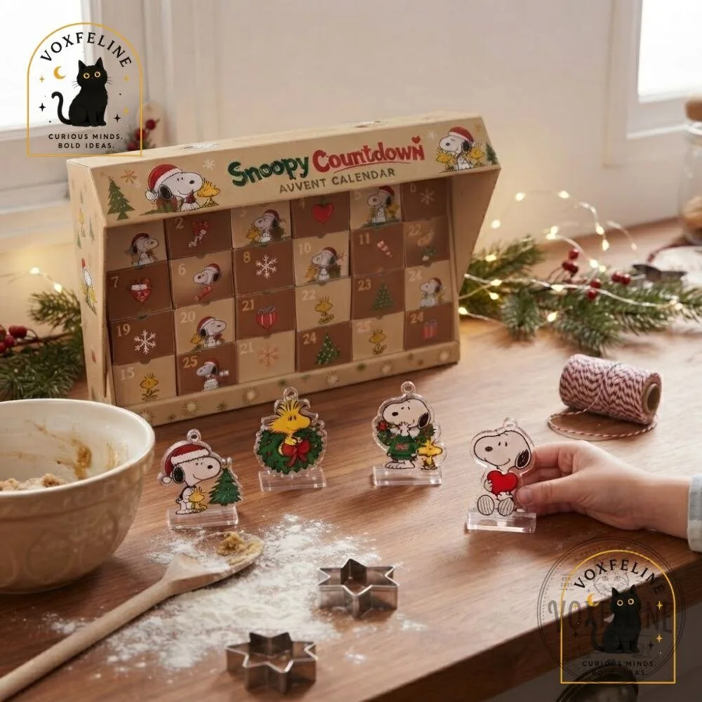 Snoopy Countdown Advent Calendar 24-Day Holiday Christmas 14 Snoopy Countdown Advent Calendar 24-Day Holiday Christmas