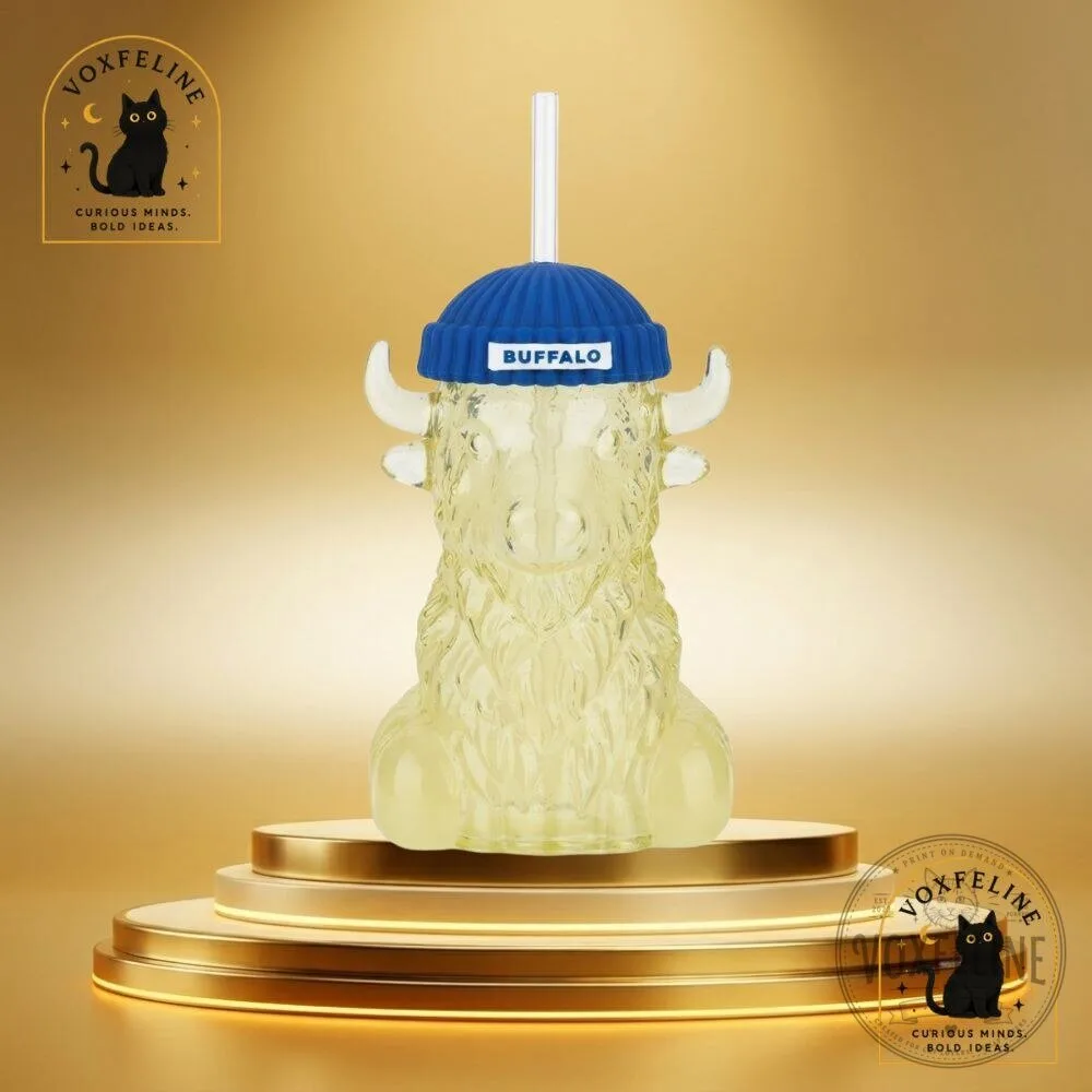 Buffalo Bills & Sabres Custom 20oz Glass Cup