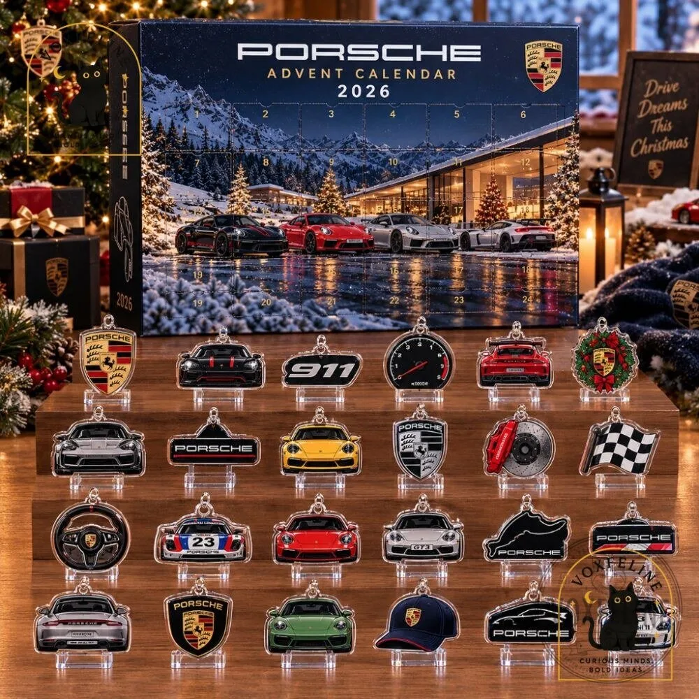 "Top Holiday Gifts: Advent Calendars & Statement Tees for 2026" 48 Porsche 911 Advent Calendar 2026 Special Edition 24-Day Christmas Countdown Calendar