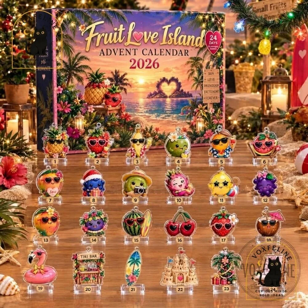 Fruit Love Island Advent Calendar 2026 24-Day Small Fruits Big Romance Christmas Countdown Calendar 12 Fruit Love Island Advent Calendar 2026 24-Day Small Fruits Big Romance Christmas Countdown Calendar