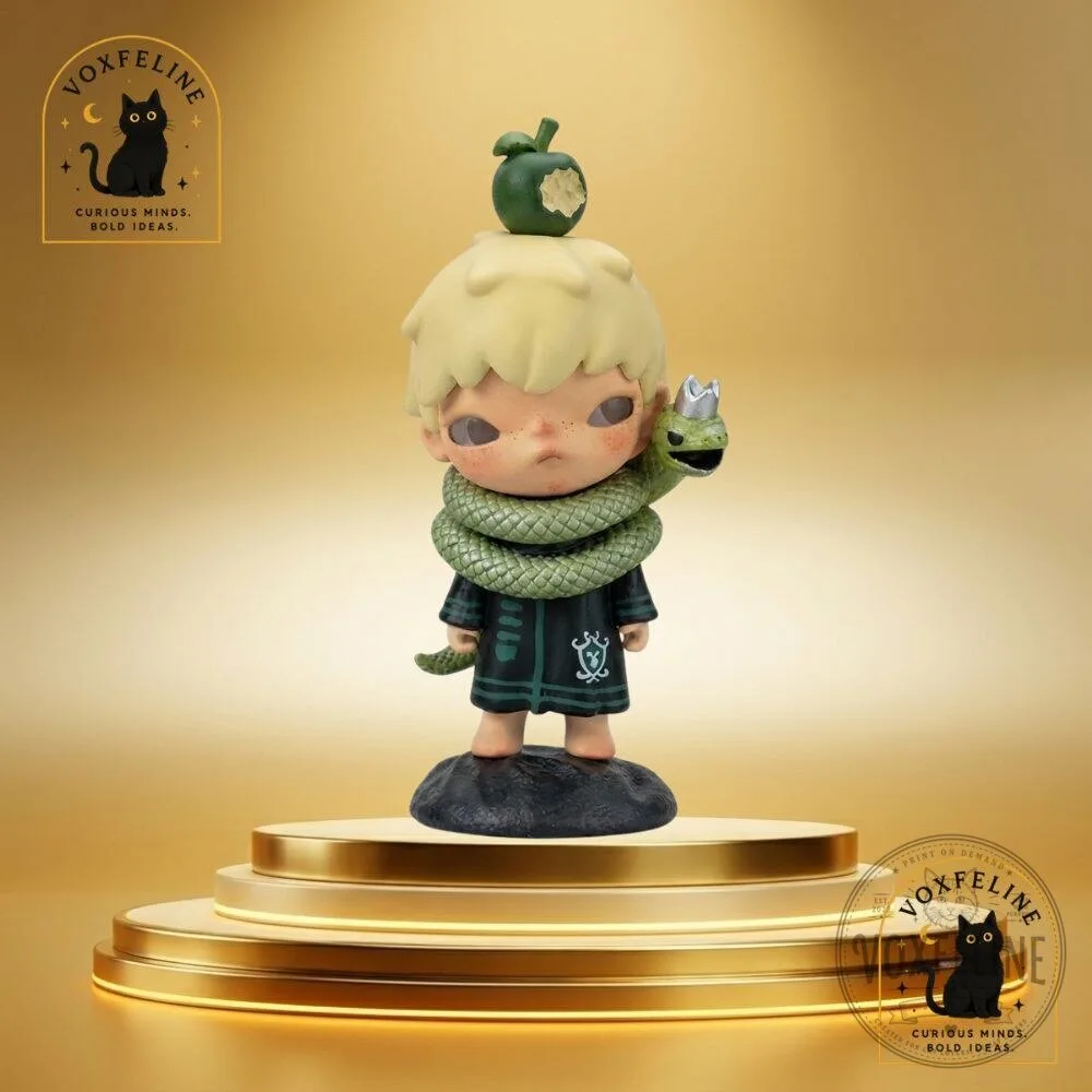 Draco Malfoy Hirono Custom Figure Slytherin Harry Potter Fan-Made Collectible Figure
