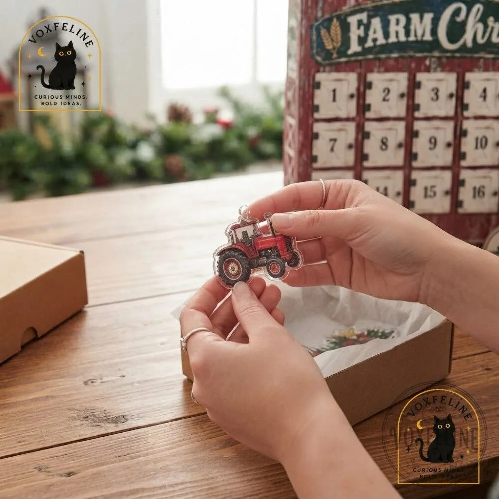 Cowgirl Farm Christmas Advent Calendar 24-Day Farm-Themed Holiday Countdown 19 Cowgirl Farm Christmas Advent Calendar 24-Day Farm-Themed Holiday Countdown