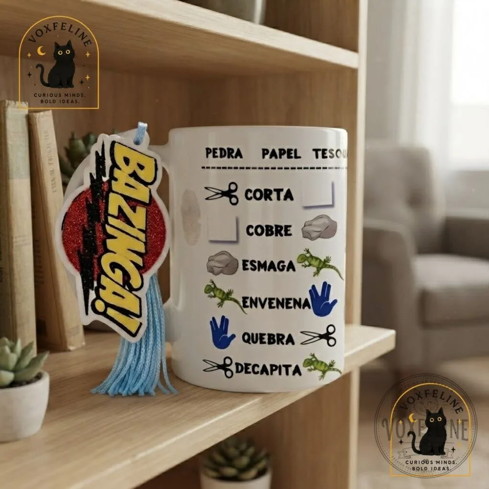 The Big Bang Theory Rock Paper Scissors Lizard Spock Mug Bazinga 12 The Big Bang Theory Rock Paper Scissors Lizard Spock Mug Bazinga