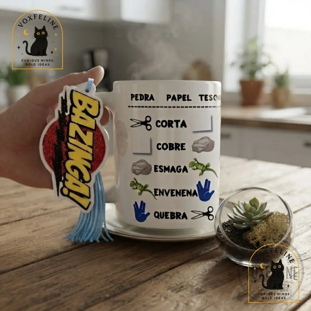 The Big Bang Theory Rock Paper Scissors Lizard Spock Mug Bazinga 13 The Big Bang Theory Rock Paper Scissors Lizard Spock Mug Bazinga