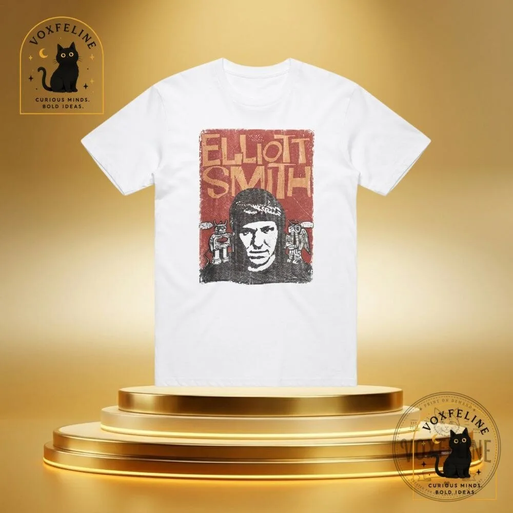 Elliott Smith Concert Poster T-Shirt 10 Elliott Smith Concert Poster T-Shirt