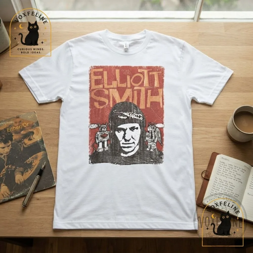 Elliott Smith Concert Poster T-Shirt 12 Elliott Smith Concert Poster T-Shirt