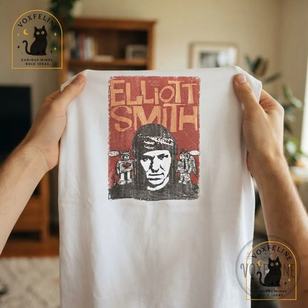 Elliott Smith Concert Poster T-Shirt 14 Elliott Smith Concert Poster T-Shirt