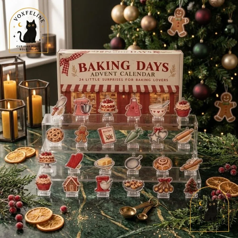 Baking Days Advent Calendar Christmas Countdown Gift for Baking Lovers 17 Baking Days Advent Calendar Christmas Countdown Gift for Baking Lovers