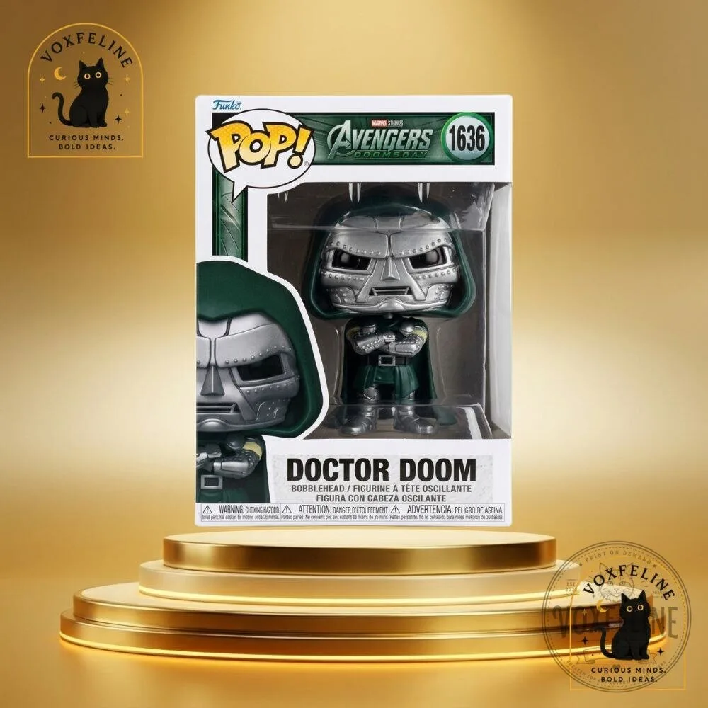 "Top 5 Unique Gifts: Band Tees, Advent Calendars, and Clogs" 10 Doctor Doom 1630 Bobblehead Avengers Doomsday Collectible Figure