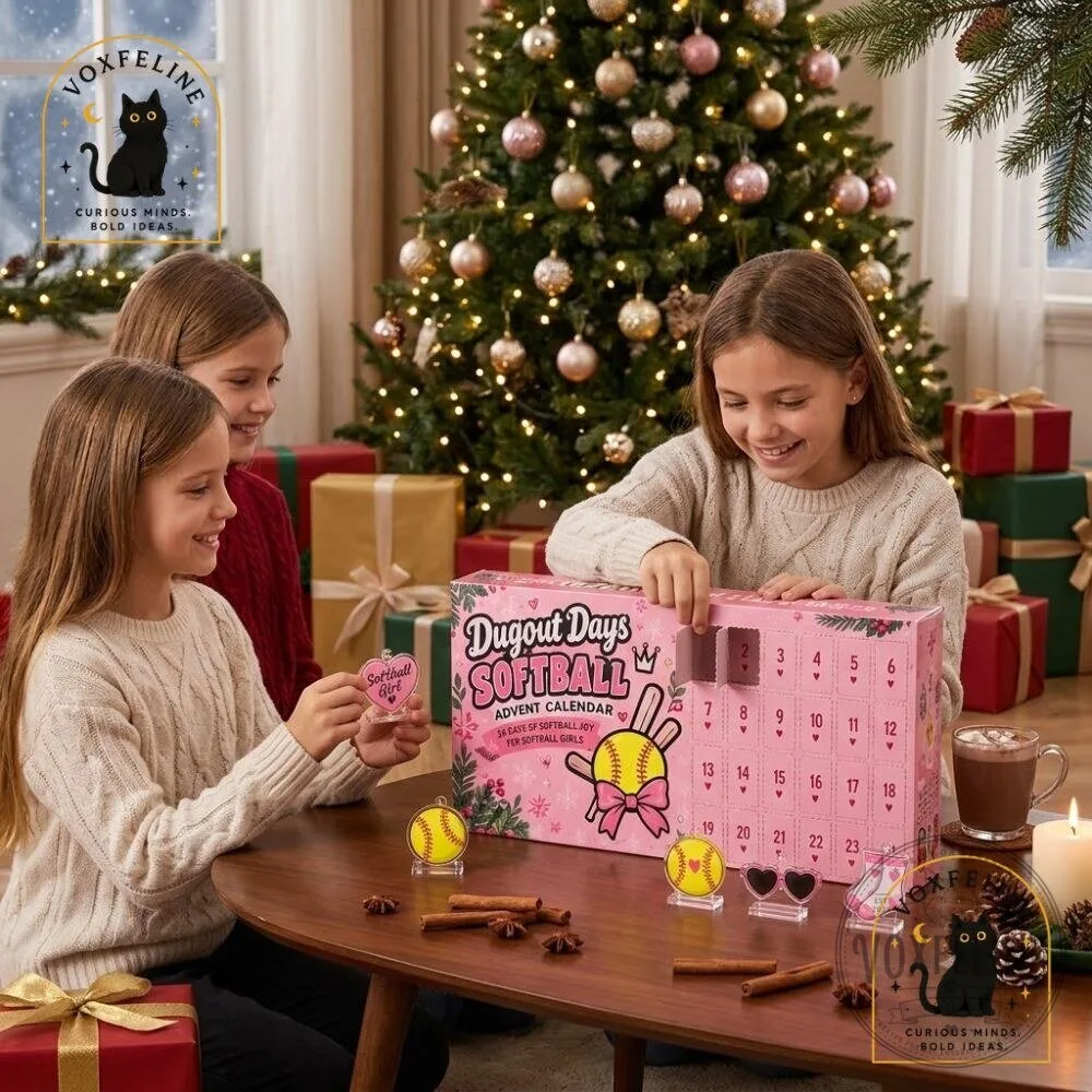 Dugout Days Softball Advent Calendar Christmas Gift for Softball Girls 13 Dugout Days Softball Advent Calendar Christmas Gift for Softball Girls