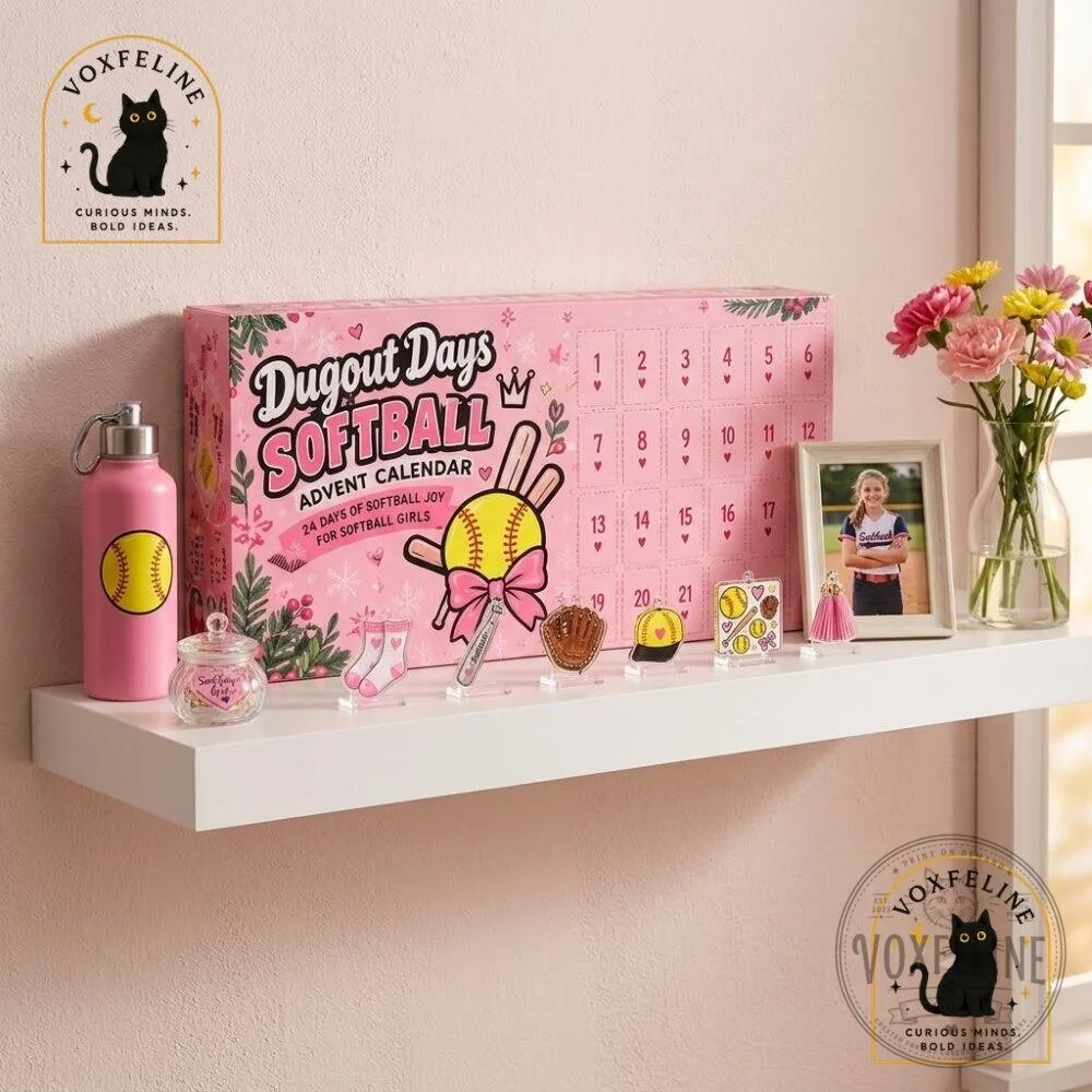 Dugout Days Softball Advent Calendar Christmas Gift for Softball Girls 15 Dugout Days Softball Advent Calendar Christmas Gift for Softball Girls