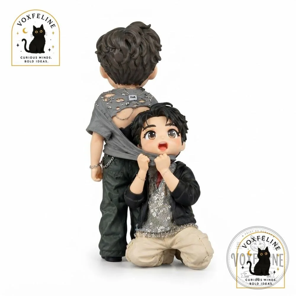 Jin & RM Collectible Figures BTS Jin & RM Character 6 Jin & RM Collectible Figures BTS Jin & RM Character