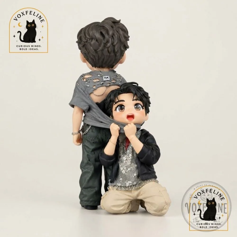 Jin & RM Collectible Figures BTS Jin & RM Character 7 Jin & RM Collectible Figures BTS Jin & RM Character