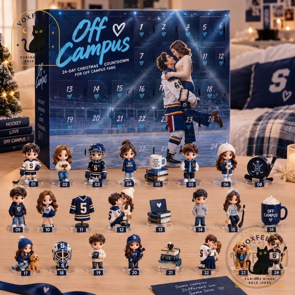 Off Campus Advent Calendar 24-Day Christmas Countdown for Off Campus Fans