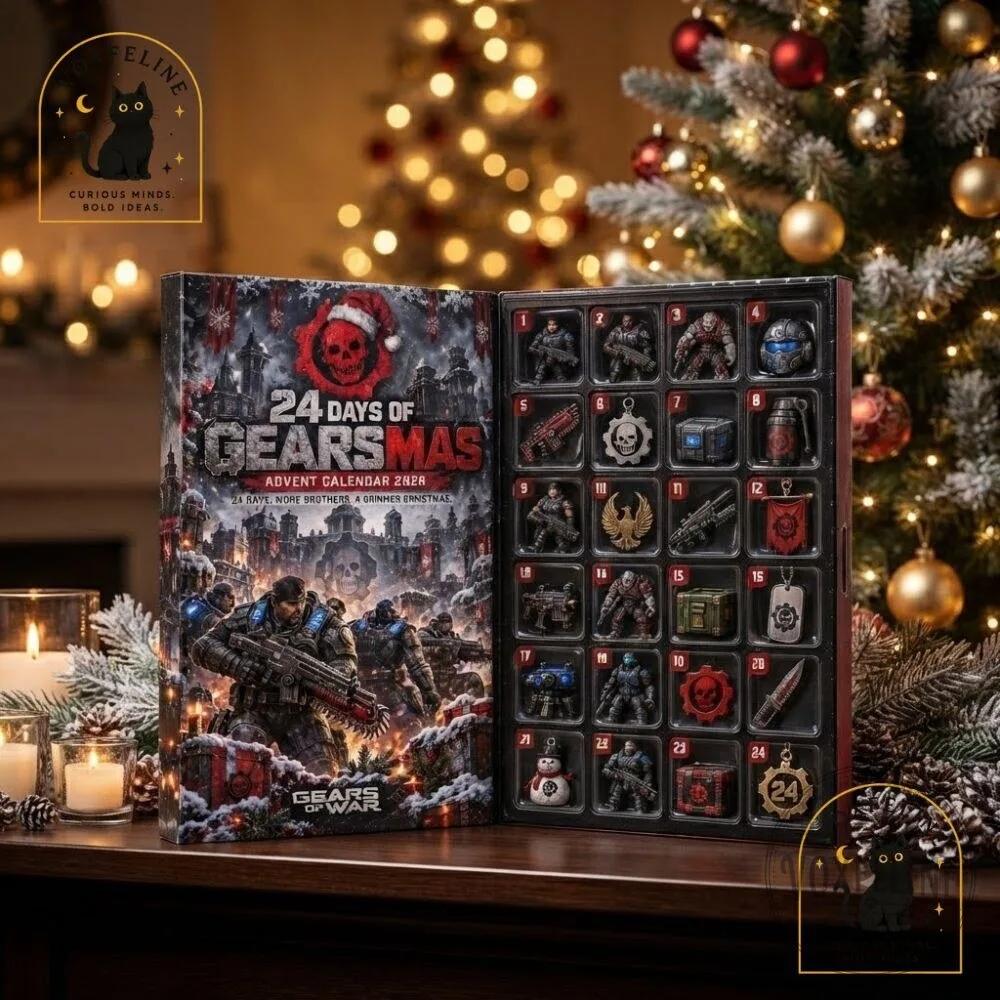 Gears of War Gearsmas Advent Calendar 2026 24-Day Christmas Countdown Gift Set for Gamers 6 Gears of War Gearsmas Advent Calendar 2026 24-Day Christmas Countdown Gift Set for Gamers