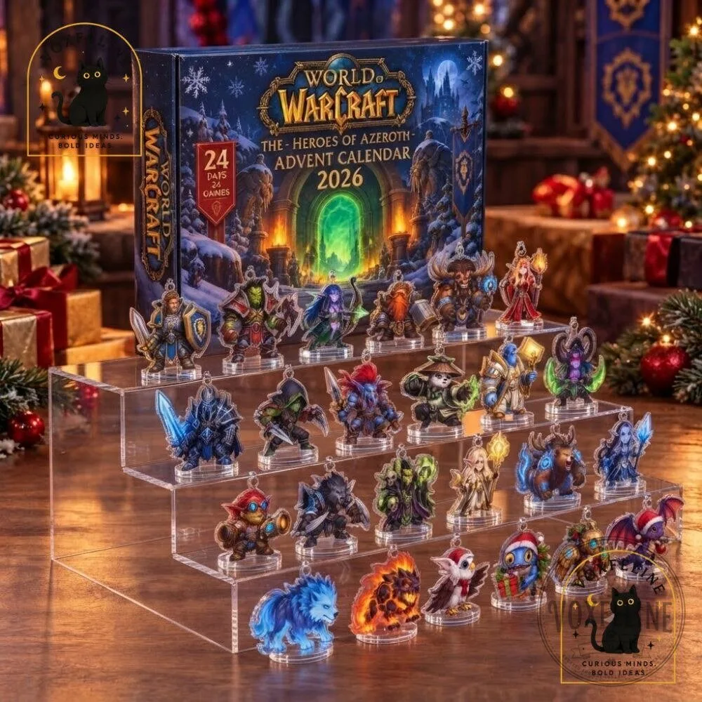 World of Warcraft Advent Calendar 2026 The Heroes of Azeroth Christmas Countdown Gift Set 7 World of Warcraft Advent Calendar 2026 The Heroes of Azeroth Christmas Countdown Gift Set
