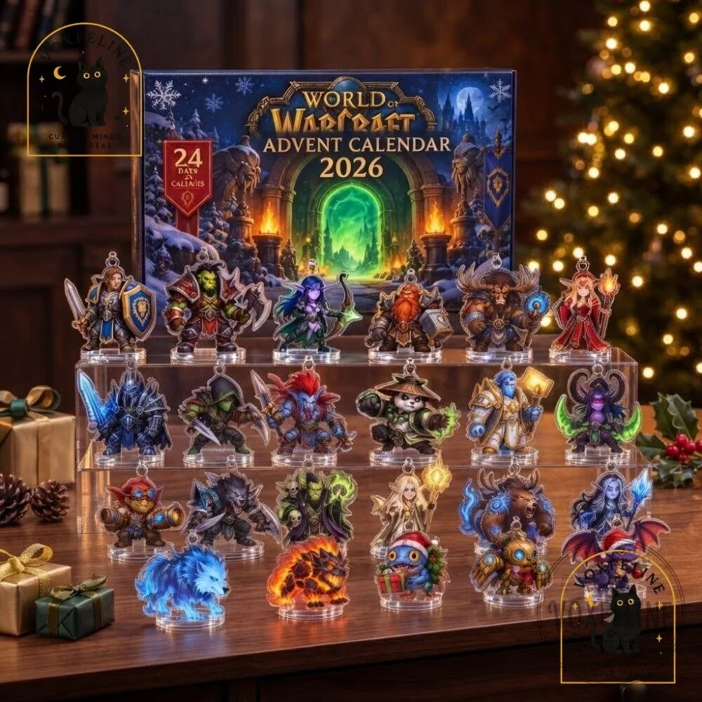 World of Warcraft Advent Calendar 2026 The Heroes of Azeroth Christmas Countdown Gift Set 8 World of Warcraft Advent Calendar 2026 The Heroes of Azeroth Christmas Countdown Gift Set