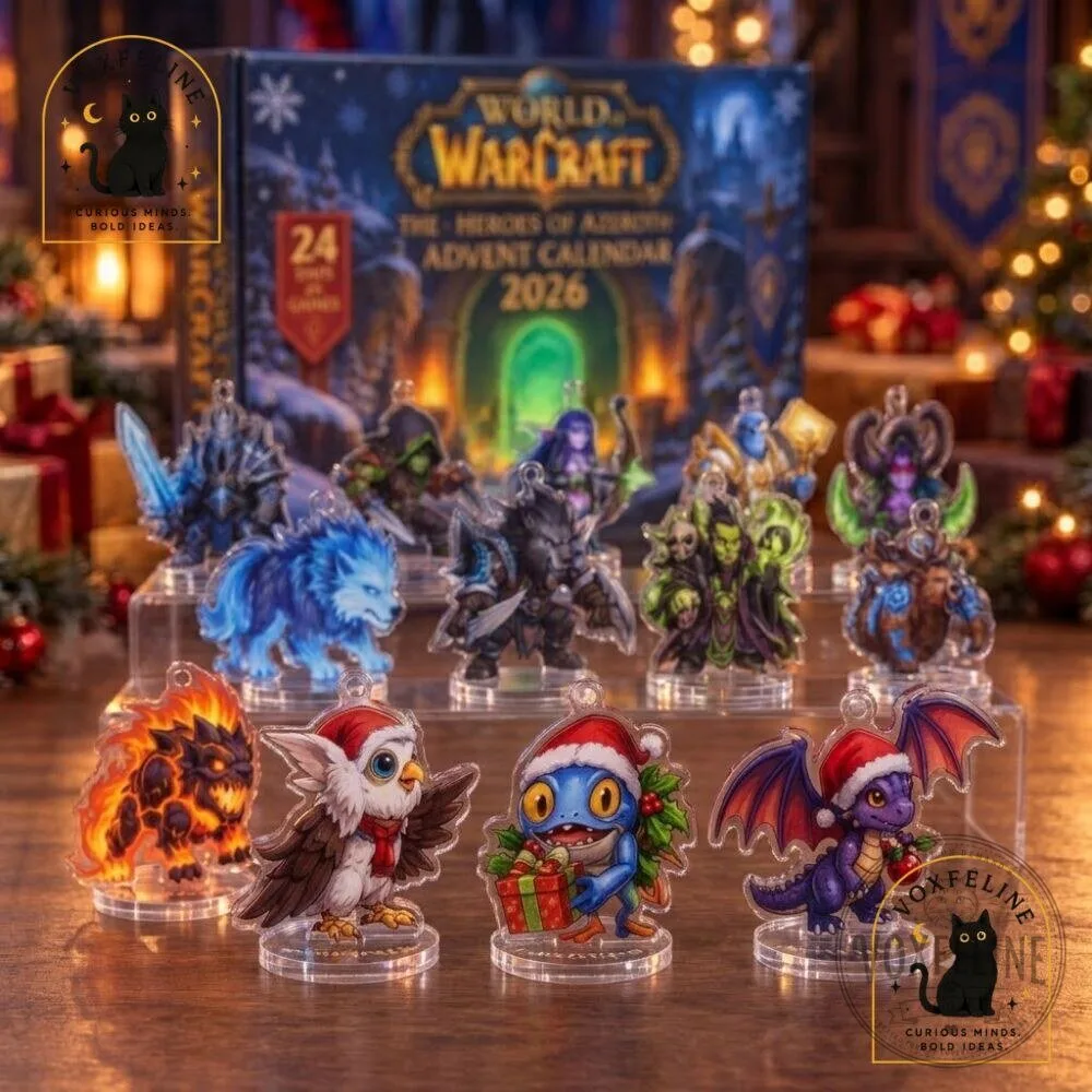 World of Warcraft Advent Calendar 2026 The Heroes of Azeroth Christmas Countdown Gift Set 10 World of Warcraft Advent Calendar 2026 The Heroes of Azeroth Christmas Countdown Gift Set