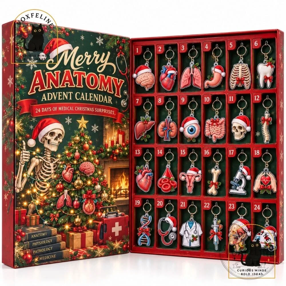 Discover the Merry Anatomy Advent Calendar 2026: 24 Medical Surprises 4 Merry Anatomy Advent Calendar 2026 24 Days of Medical Christmas Surprises