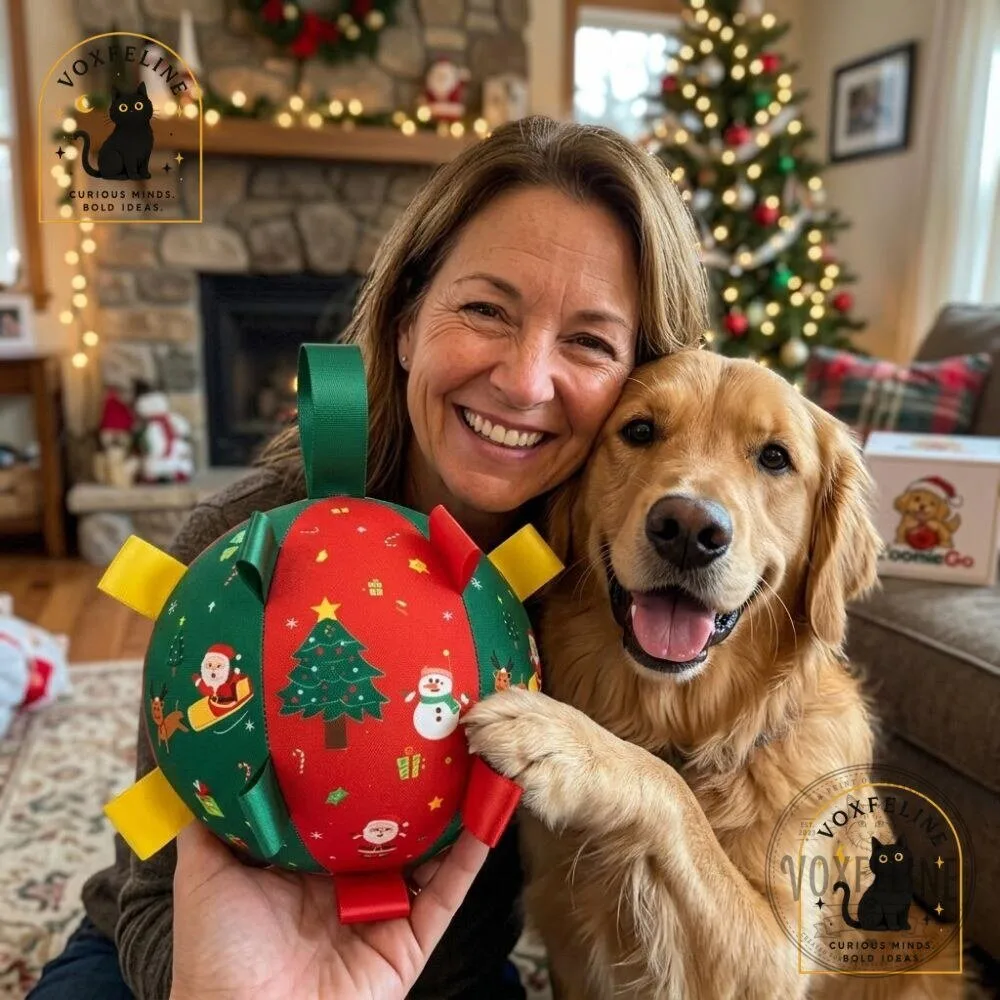 Dog Squeaky Ball Toy Interactive Chew & Chase Toy for Active Dogs 8 Dog Squeaky Ball Toy Interactive Chew & Chase Toy for Active Dogs
