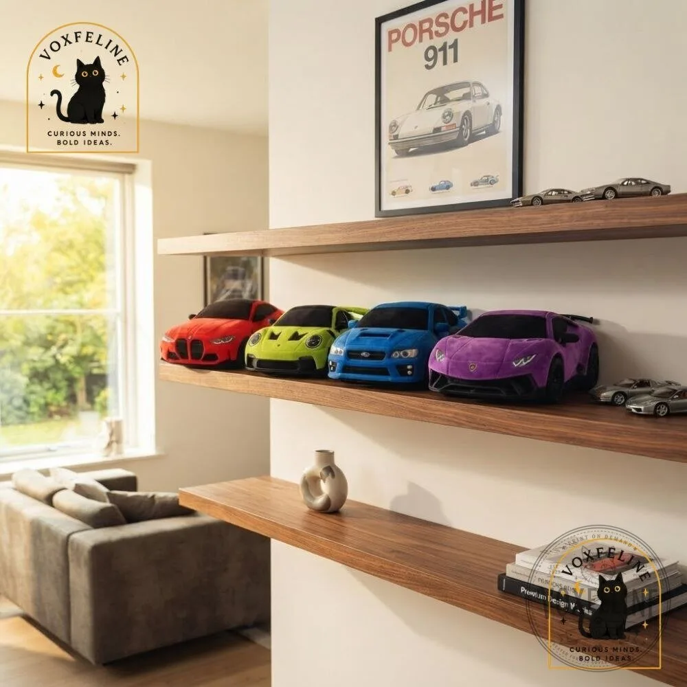 Car Plush Collection Lamborghini Porsche GT3 RS & Nissan Skyline R34 Plush Toys 9 Car Plush Collection Lamborghini Porsche GT3 RS và Nissan Skyline R34 Plush Toys