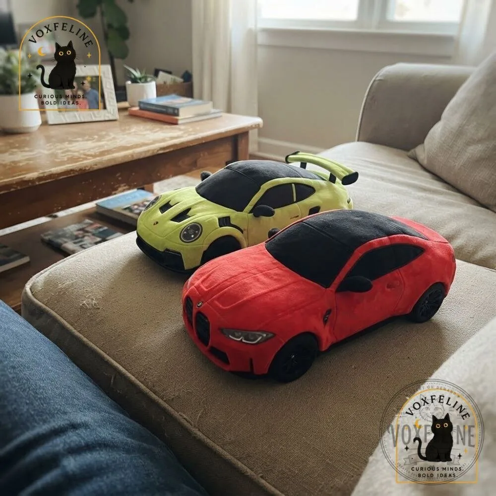 Car Plush Collection Lamborghini Porsche GT3 RS & Nissan Skyline R34 Plush Toys 15 Car Plush Collection Lamborghini Porsche GT3 RS và Nissan Skyline R34 Plush Toys